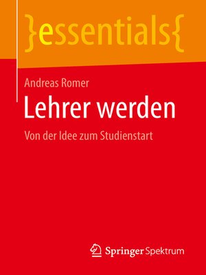cover image of Lehrer werden